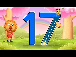 123 numbers Count and Tracing for little kids