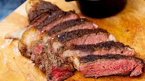 609K views · 671 reactions | Along with talking about the difference between dry-aged and wet-aged meat and demonstrating other cuts like deckle and spinalis, chef Clifford Crooks shows us how to get a perfectly-cooked rib-eye steak every time (hint: it includes butter). | How-To | Facebook