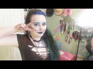 🖤 5 Goth-Inspired Pleather Pants Outfits for Fall | Handmade Jewelry, Thrift Finds & Styling Tips 🖤