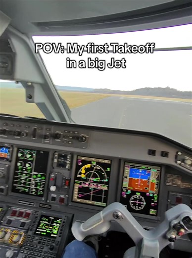 My First Takeoff and Landing in a Big Jet