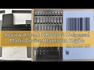 Review Arteck HB305-2 Universal Multi-Device Bluetooth Keyboard Ultra Compact Wireless Bluetooth Key