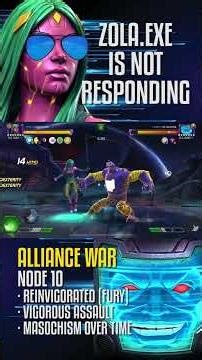 ZOLA.EXE HAS STOPPED RESPONDING #mcoc #marvelcontestofchampions #alliancewar