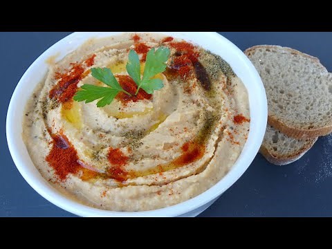 HOUMOUS - Recette traditionnelle Libanaise