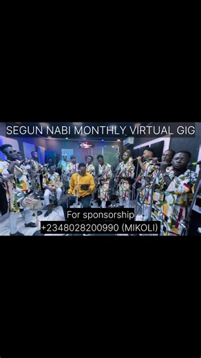 54 reactions · 3 comments | It's indeed real BLOOD TONIC for us every month. Thanks to the NEW AGES BAND INTERNATIONAL and everyone God is using for us to keep the show steadily. More wins ijn. Amen. For sponsorship and support in all areas. Please call +2348028200990 (MIKOLI) +2348102656499 (HOSSANAH) | Segun Nabi | Facebook