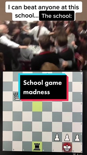 Credit to Imabigplayer on YT. Story in comments #chess @beginnerchessclub this was the position