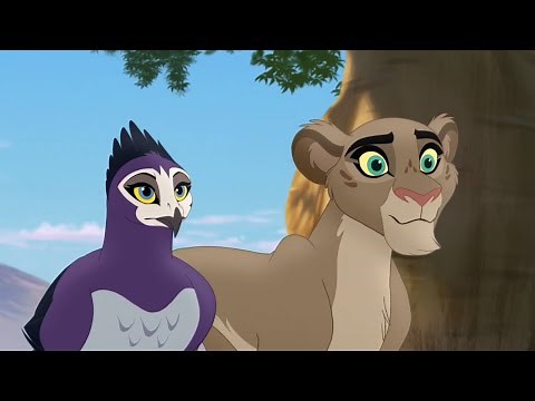 Anga vs Tazama-The Lion Guard:Return to the Pridelands