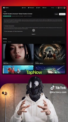 This is what your ideas actually look like when you give them the right tool. TapNow works like an AI director. Use Agent Mode to structure your story, map the full sequence with storyboards, generate realistic video with Seedance 2.0, and refine everything inside one workflow. You're not generating random clips. You're building full cinematic stories from a single concept. TapNow is also running the 10,000 Parallel Universes challenge right now, where creators are building their own cinematic w