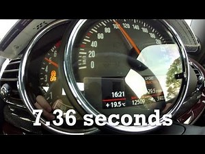 2016 Mini Clubman Cooper S Auto (141kW/192hp) acceleration with Racelogic results