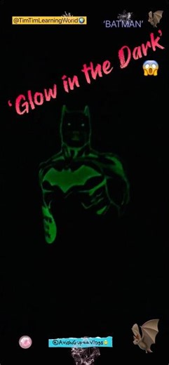 ‘The Batman’ 🦇 | ‘Glow in the Dark’ ✨ #thebatman #batman #glowinthedark #dark #colgate #glowup #new