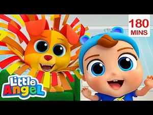 Baby John Helps A Sad Bingo | Little Angel - Bingo and Baby John | Nursery Rhymes and Kids Songs