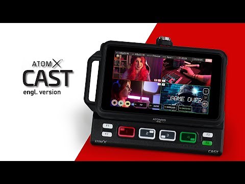 AtomX CAST Switching & Streaming engl. version