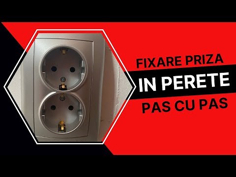 Fixare priza in perete - Priza iesita din perete - Montare priza