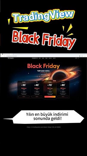 📈 TradingView Black Friday has started! The lowest price of the year is here🔥