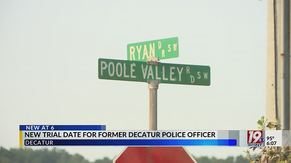 New Trial Date for Former Decatur Police Officer | Aug. 19, 2025 | News 19 at 6 p.m.