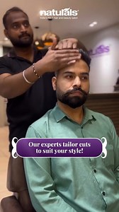 Walk out feeling confident, looking dapper, and owning the spotlight. Whether you’re after a classic look or something bold, our expert stylists craft every detail to perfection. #Naturals #Salon #Experts #hair #skin #nails #men #haircut #grooming #beard | Naturals Salon