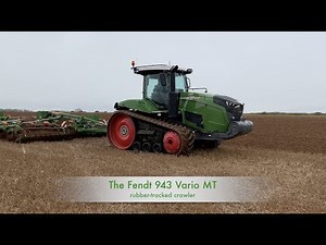 The Fendt 943 Vario MT rubber tracked crawler Demo