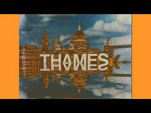 Thames logo (1986) in orange vocoder