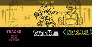 FNF VS Pants Cat Mod for Friday Night Funkin' | FNF Mods