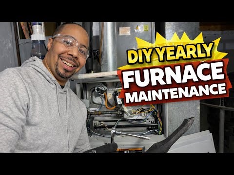 How to do yearly maintenance on your furnace (SAVE 💰💰💰💰)