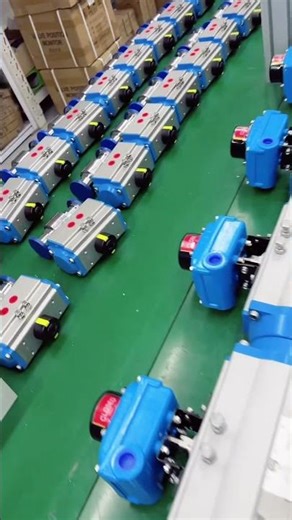 Smart valves with real-time performance tracking #ballValve #butterflyValve #solenoidValve #factory