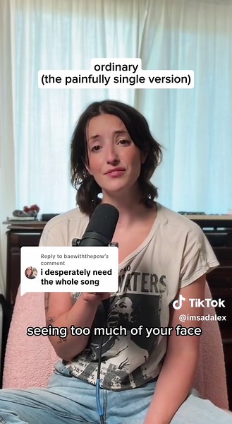 Replying to @baewiththepow the fullest version is on my yt 🫡 #ordinary #alexwarren #cover #flip #funnysong