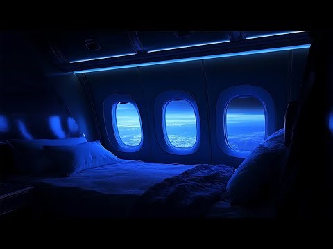 🔴 Airplane White Noise | Relaxing Jet Engine Sound | Insomnia Relief | No Ads