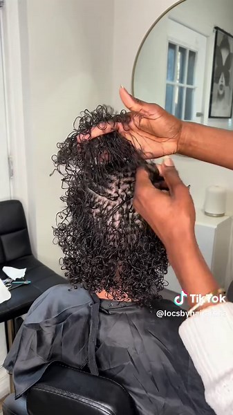 Microlocs Installation for Low Density Hair Types