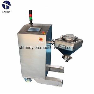 [Hot Item] Movable Pharmaceutical Powder Laboratory Rotating Bin Mixer