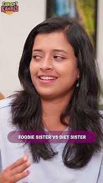 Foodie Sister 🍔 vs Diet Sister 🥗 | Ft.Ragavi & Swetha | ‪@CONTENTKANNIS‬ | Tamada media