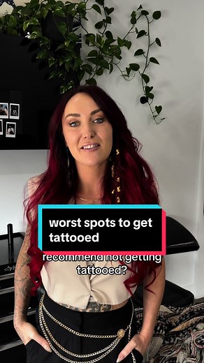 Worst Places to Get Tattooed: A Tattoo Artist's Perspective