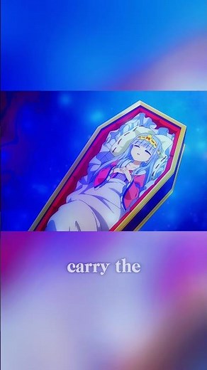 The princess actually chose to sleep in a coffin just to get a good night's rest.