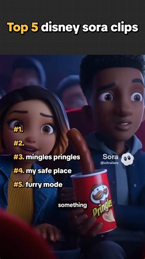 Ranking Disney Sora Clips #shorts