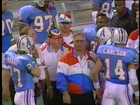 Buddy Ryan / Kevin Gilbride Sideline Incident (New York Jets vs Houston Oilers) (January 2, 1994)