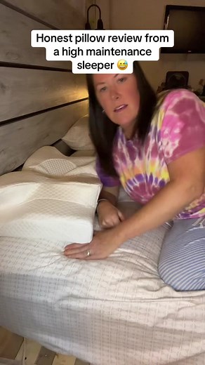 Back sleepers, side sleepers, and people with long necks 🙃, THIS IS FOR YOU. The rest of us short-necked stomach sleeprs will keep looking. 😅😴