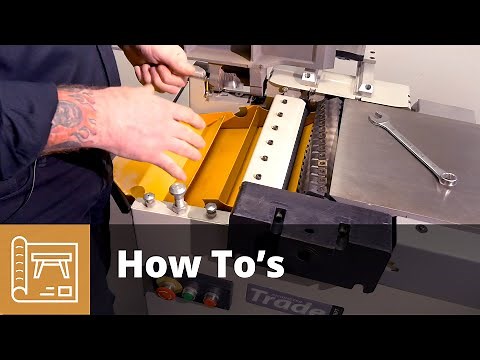 How to set up a planer thicknesser