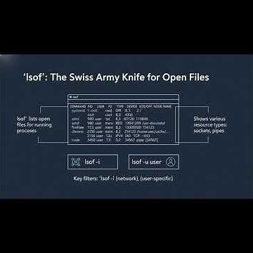 Master lsof and fuser in Linux 🚀 Debug Open Files, Ports & File Descriptors