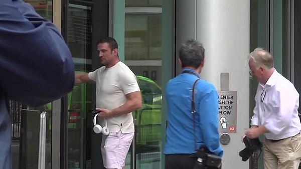Katie Price's ex-husband Alex Reid spotted arriving at High Court