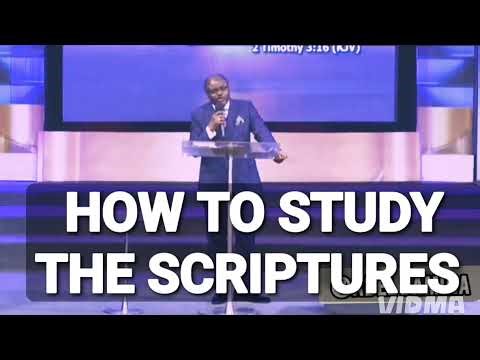 How to study the scriptures