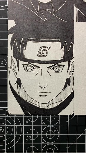 Dibujo de Shisui Uchiha: Capturando su Esencia