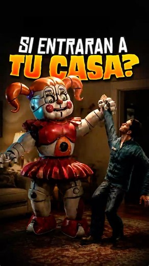 QUE PASARIA SI LOS ANIMATRONICOS FUNTINE ENTRARAN EN TU CASA? en Five Nights at Freddy's (FNaF)