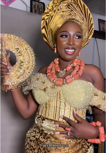 Meet Beautiful Bride Seun at Itsekiri Wedding | Wedding Reels