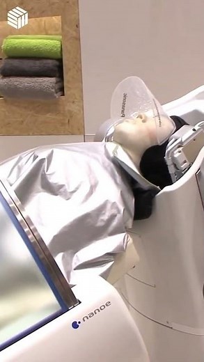 Panasonic’s Hair-Washing Robot That Uses 16 Electronically Controlled Fingers ‪@PanasonicUK‬
