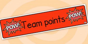 Team Points Display Banner