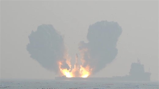 Gravity-1 succeeds in maiden flight from the sea