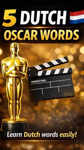 🇳🇱 5 Dutch Oscar Words #dutchwords #learndutch #simpledutch!