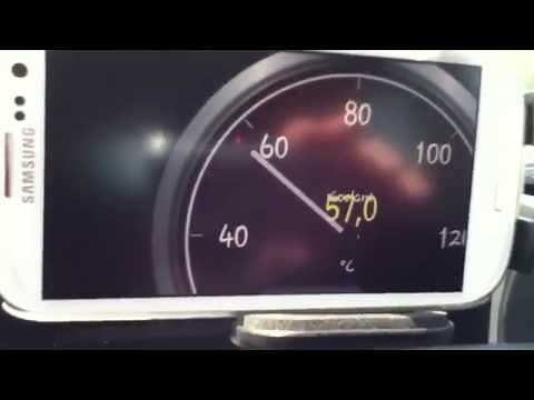 Dacia Duster - Coolant temperature indicator