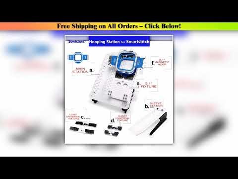 Smartstitch S1001 S1201 S1501 2head 4 head Embroidery Machine with Sewtalent Magnetic Mighty Hoop