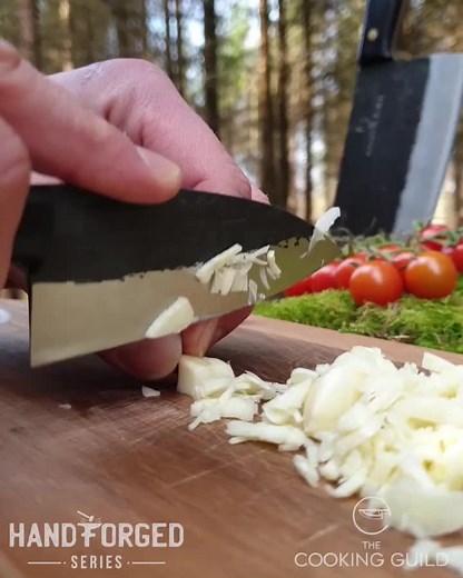 Who’s checked out our new hand forged series yet? #fyp #foryoupage #handforged #cooking #meat