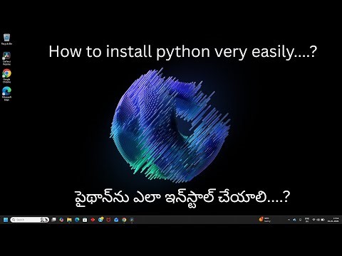 How to install python