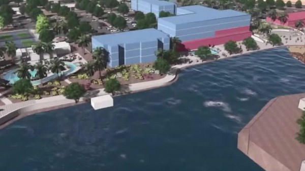 Why is massive wave pool being built in southern Utah city during drought?